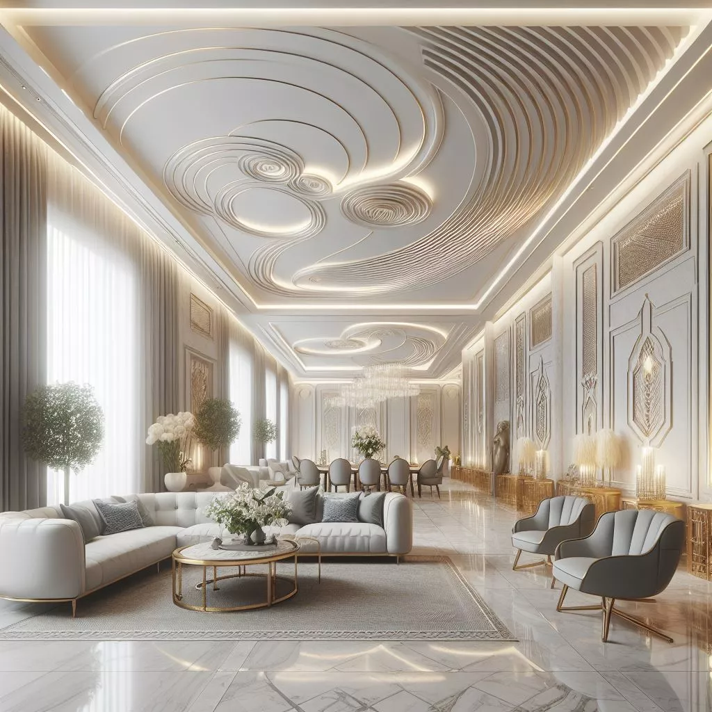 Gypsum board decor 2024 with pictures (2)	